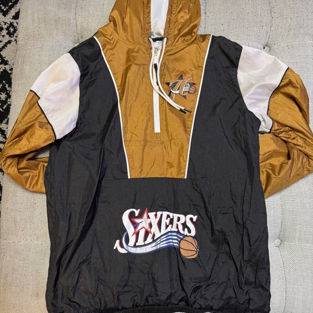 Mitchell & Ness Philadelphia 76ers pull over vintage